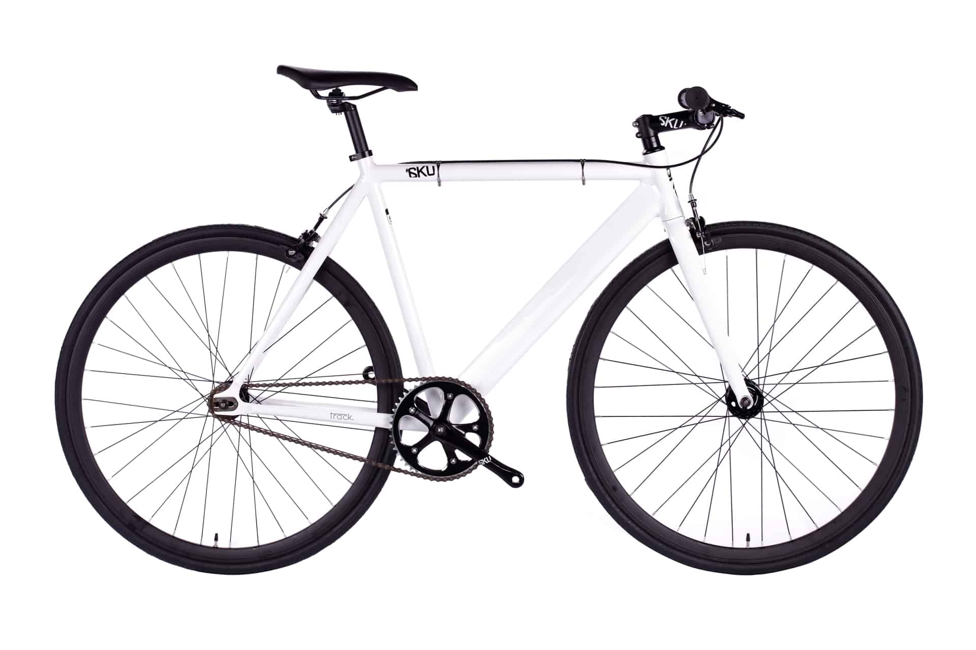 White fixed gear deals bike