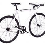 6KU Fixed Gear Track Bike White-643