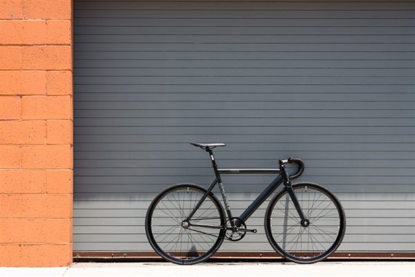 State Bicycle Co. Fixed Gear Bike Black Label V2 - Matte Black-5970