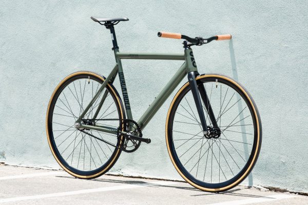State Bicycle Co Fixed Gear Black Label v2 - Army Green-5941