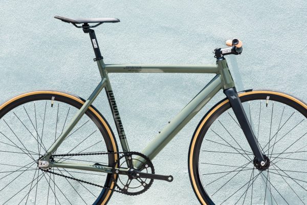 State Bicycle Co Fixed Gear Black Label v2 - Army Green-5942