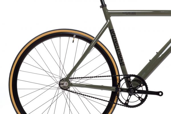 State Bicycle Co Fixed Gear Black Label v2 - Army Green-5937