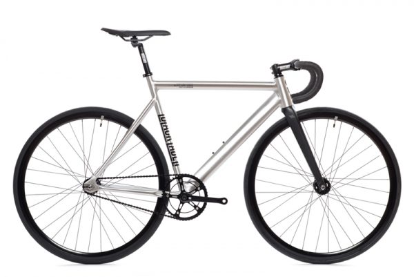 State Bicycle Co Fixed Gear Bike Black Label v2 - Raw Aluminum-6551