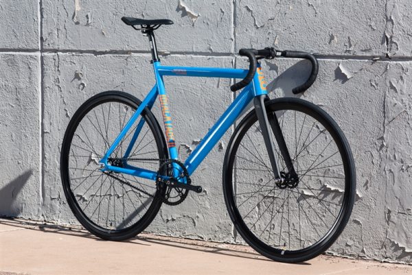 State Bicycle Co Black Label v2 Fixed Gear Bike - Typhoon Blue-6574