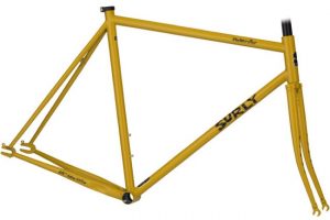 Surly Steamroller Track Frame Kit 700C Yellow-0