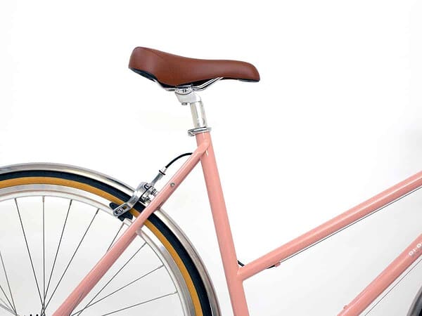 BLB Butterfly 8 Speed Town Bike Dusty Pink The Fixed Gear Shop